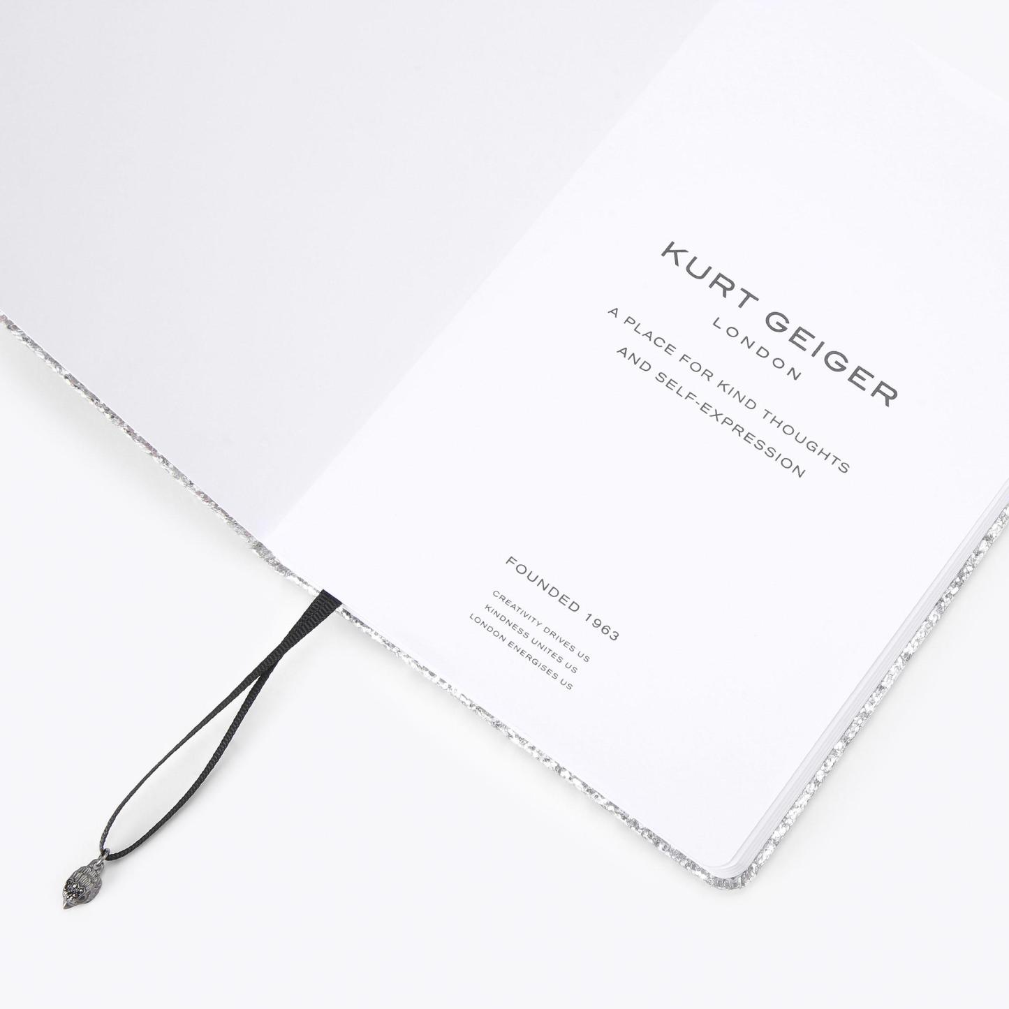 Kurt Geiger London Eagle Notebook - Metallics - view 4