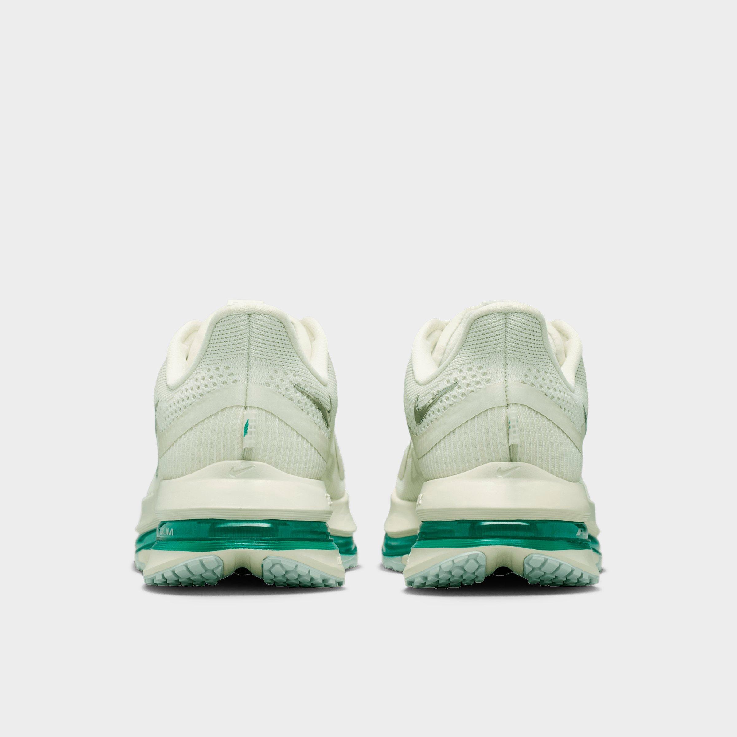 Women's Nithtke Pegasus Premium Running Shoes - Part 1 - Sea Glass/Malachite/Light Silver/Metallic Silver - Back view