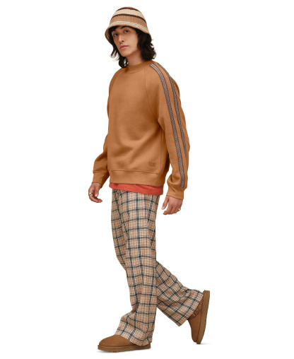 UGG® Men's Tasman Crewneck Sweatshirt - Chestnut