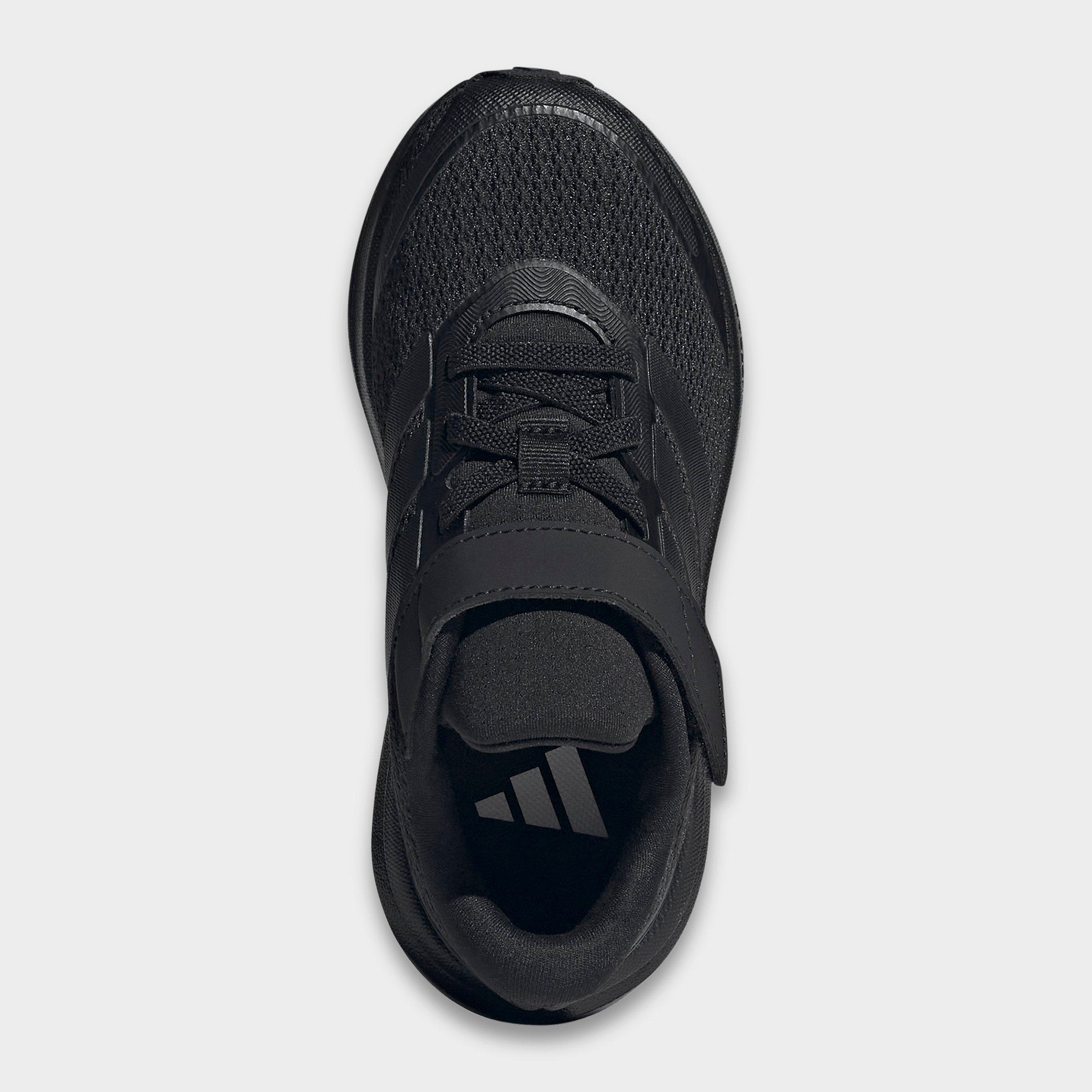 Little Kids' adidas Runfalcon 6 Hook-And-Loop Stretch Lace Casual Shoes - Core Black - Top view
