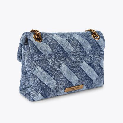 Kurt Geiger London Mini Denim Kensington Bag - Blue - view 4