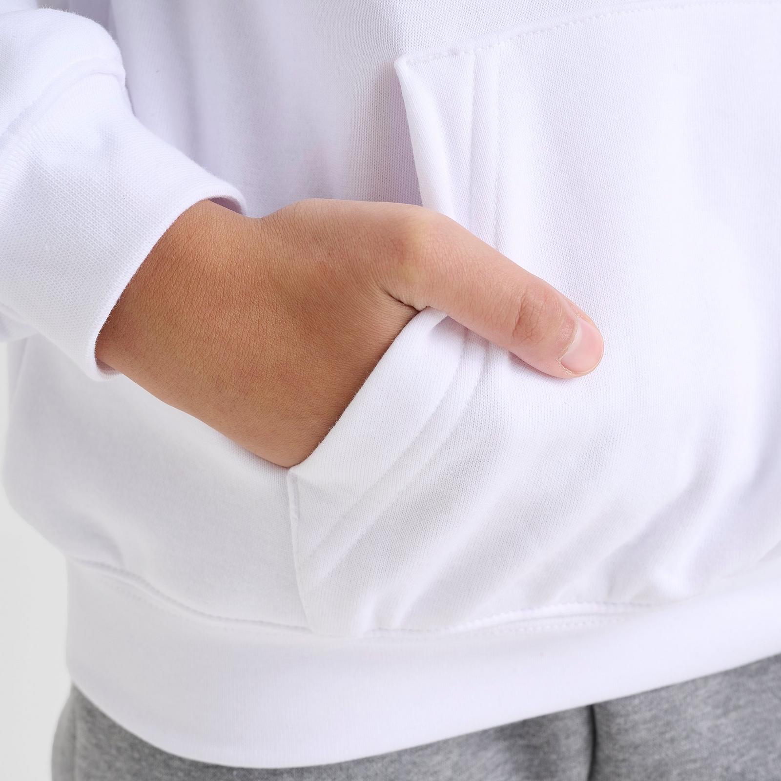 Big Kids' Jordan Jumpman Pullover Hoodie - White - view 6
