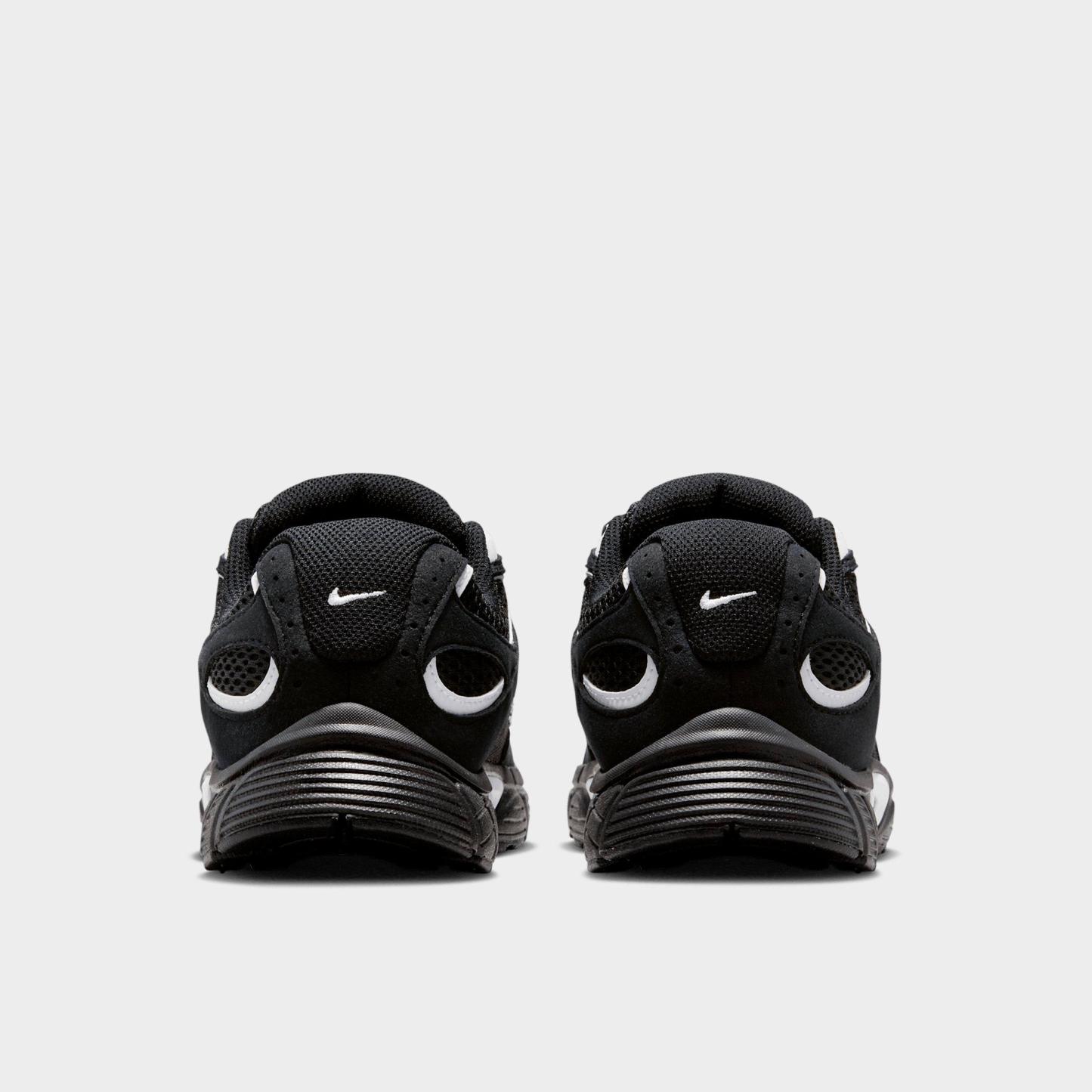 Big Kids' Nithtke V5 RNR Suede Casual Shoes - Black/White/Black - Back view
