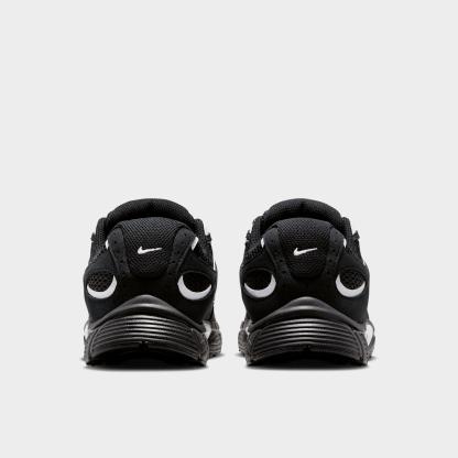 Big Kids' Nithtke V5 RNR Suede Casual Shoes - Black/White/Black - Back view