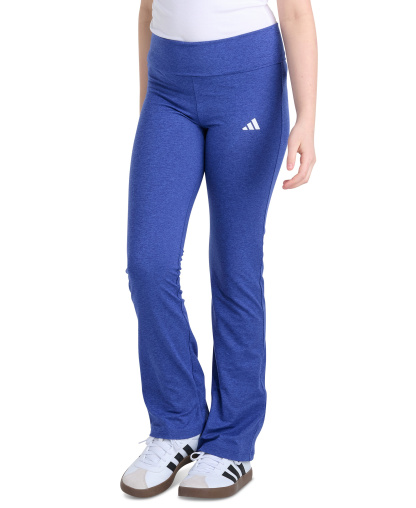 adidas Girls' 8-16 Folded Waistband Kick Flare Pants - Blue