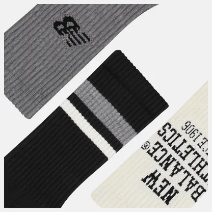 New Balance Active Graphic Crew Socks 3 Pack, LAS35111AS