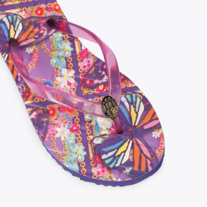 Kurt Geiger London Kensington Flip Flop Sandal - Purple - view 5