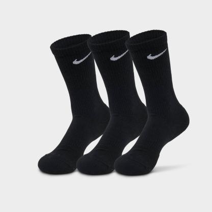 Nike Everyday Cushioned Training Crew Socks (3-Pack) - White/Black (SX7664-010)