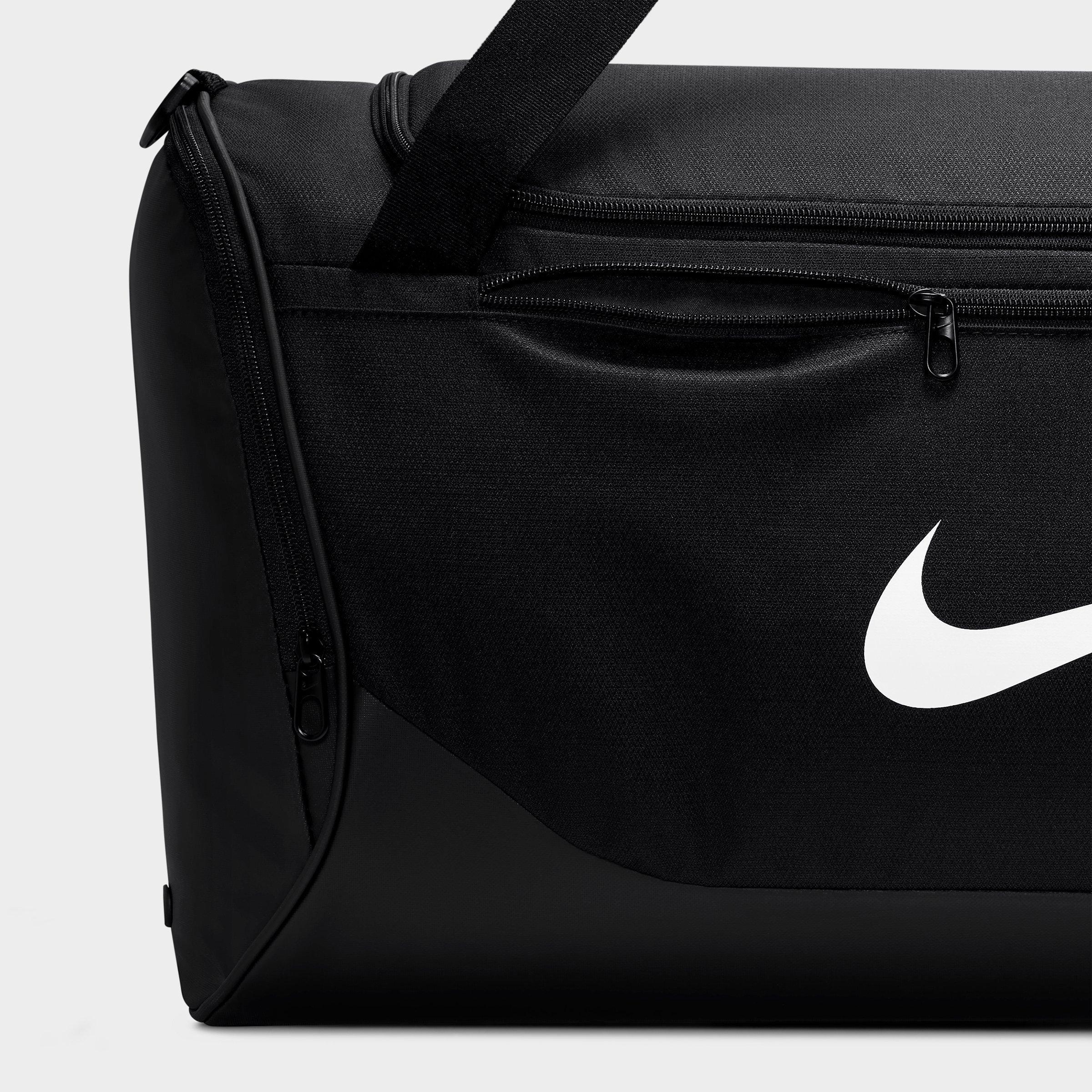 Nithtke Brasilia Training Duffel Bag (Medium, 60L) - Black/Black/White