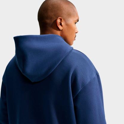 Men's Nithtke Solo Swoosh Pullover Hoodie - Midnight Navy/Sail