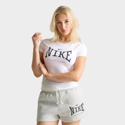 Women's Nike Sportswear Slim Mod Crop T-Shirt - White (IR8967-100)
