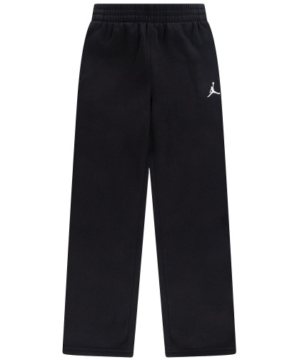 Jordan Boys' 8-20 Brooklyn Open Hem Fleece Pant - Black