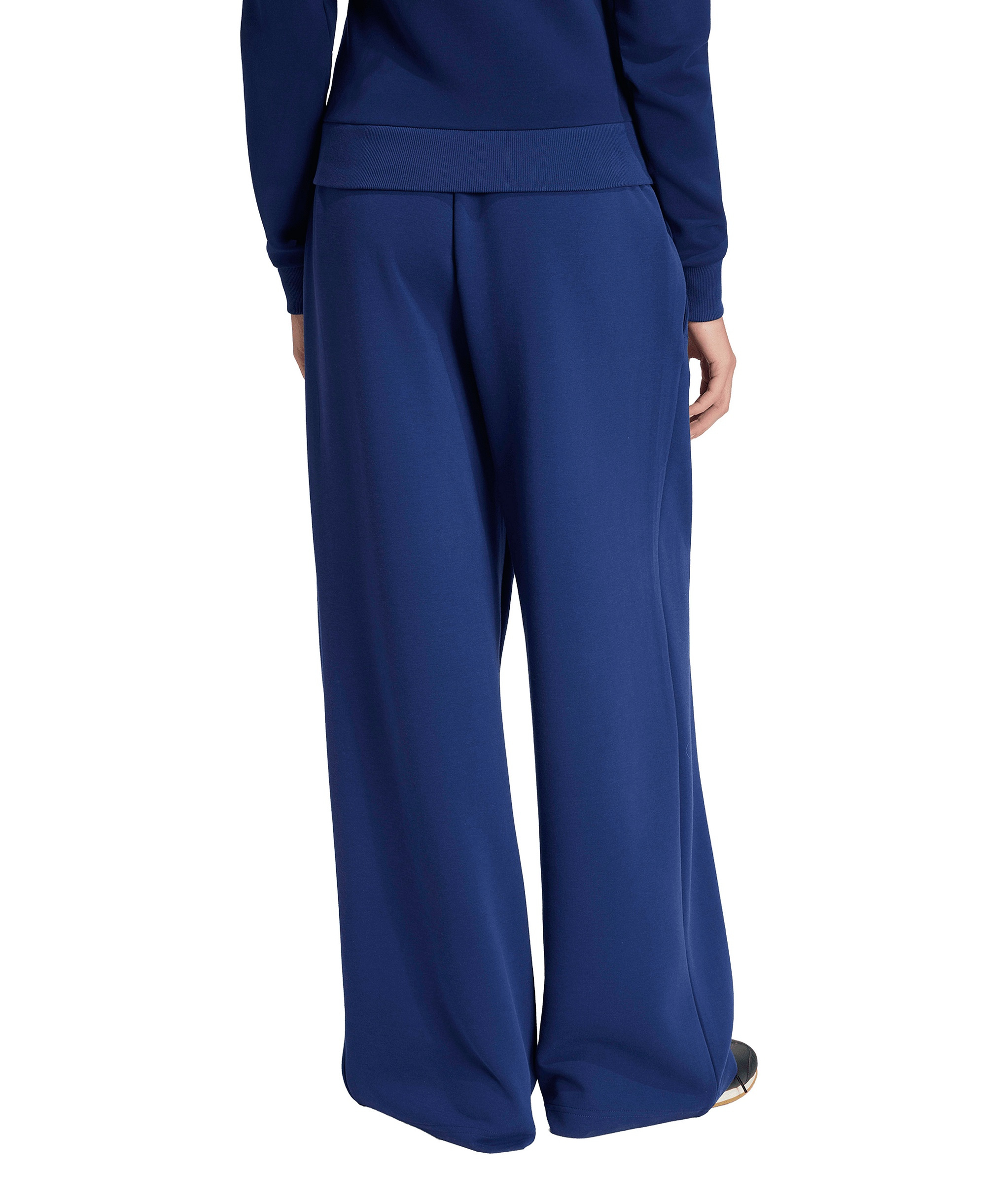 adidas Women's Straight Soft Lux Sportswear Pants - Dark Blue