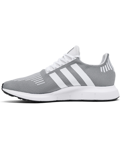 adidas Men's Swift Run 1.0 Casual Sneakers from Finish Line - Gray, White