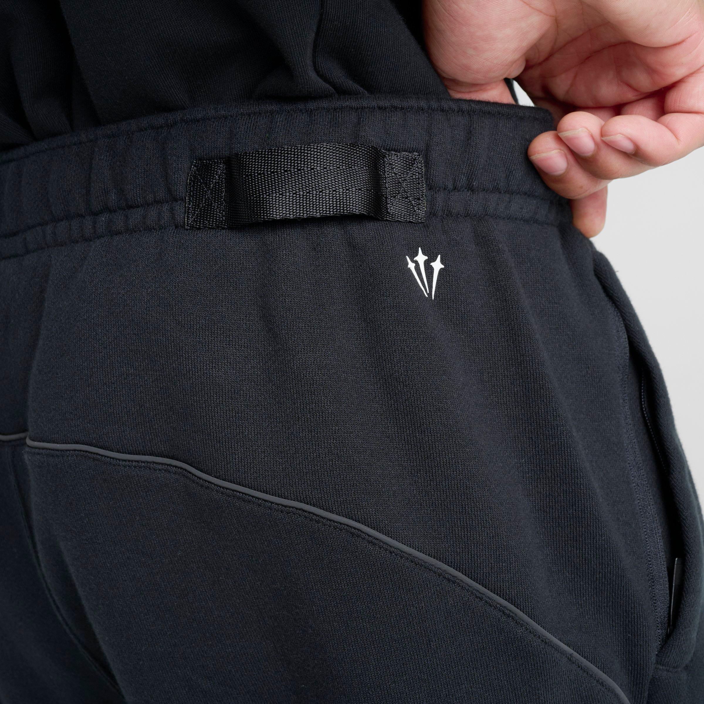Men's Nithtke NOCTA Fleece CS Open-Hem Sweatpants - Black/Black/White