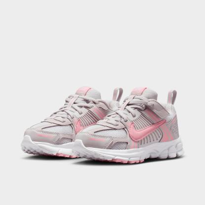 Little Kids' Nike Vomero 5 Stretch Lace Casual Shoes - Photon Dust/Gridiron/Sail/Chrome (HF6999-012)