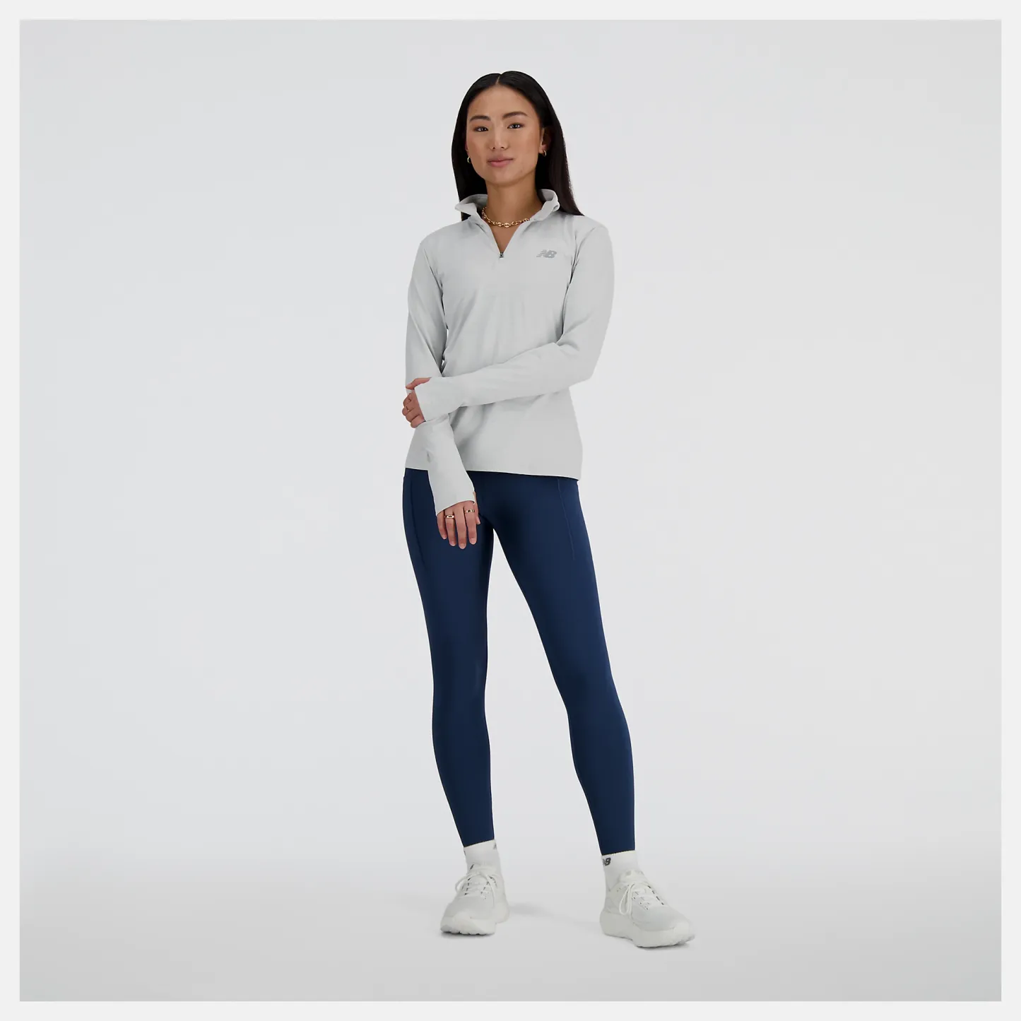 New Balance Sport Essentials Space Dye Quarter Zip, WT41150AHH