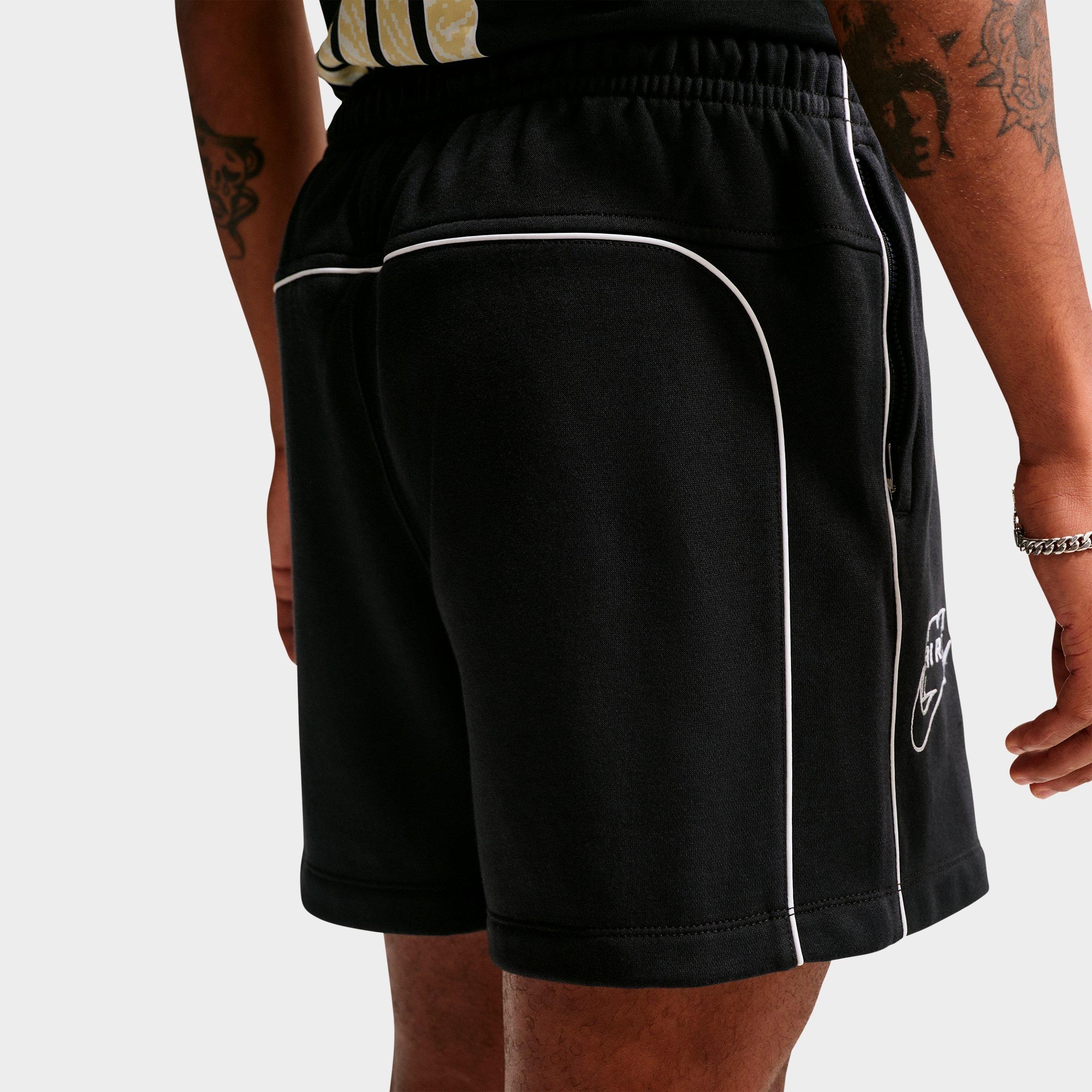 Men's Nithtke Air Fleece Shorts - Black/White/White