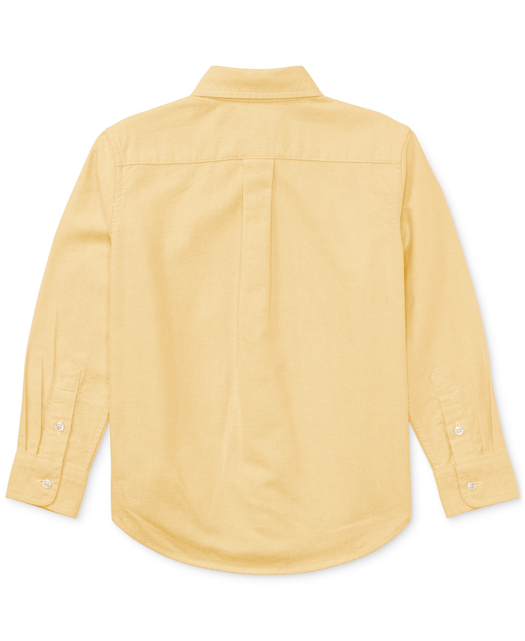 Polo Ralph Lauren Boys' 2T-7 Cotton Oxford Shirt - Yellow