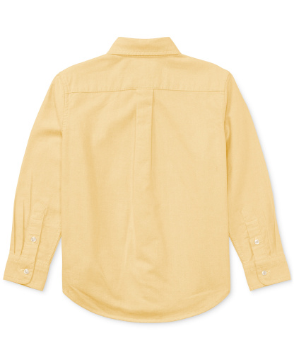Polo Ralph Lauren Boys' 2T-7 Cotton Oxford Shirt - Yellow