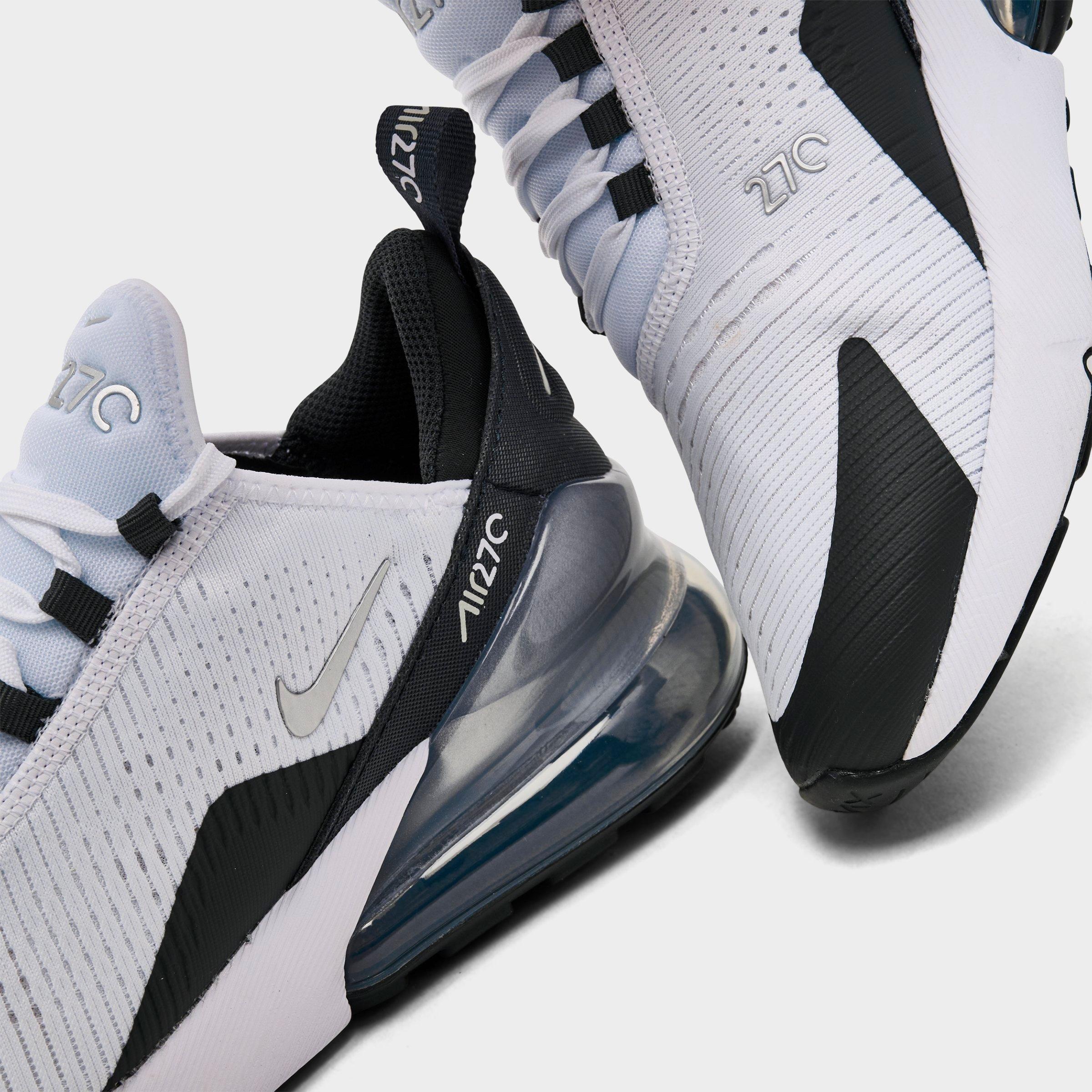 Women's Nithtke Air Max 270 Casual Shoes - Part 1 - White/Seaweed/Metallic Silver - Detail shot