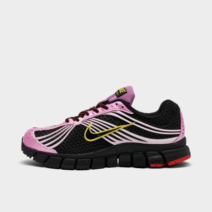 Women's Nithtke Zoom Skylon 11 Casual Shoes - Black/Black/Light Magenta/Pink Foam - Left shoe facing left. Outside of the shoe.