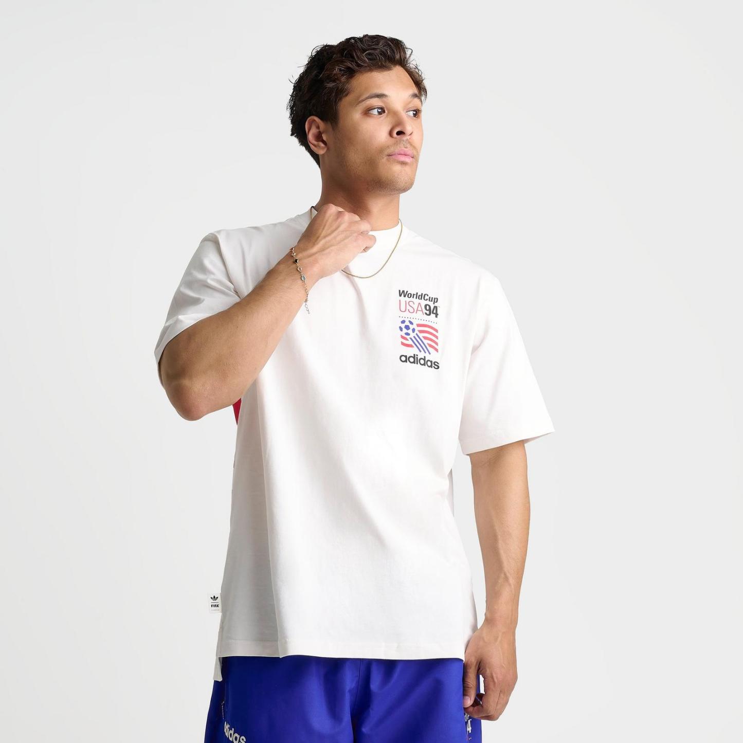 Men's adidas FIFA World Cup USA 94 Graphic T-Shirt - Cloud White - view 4