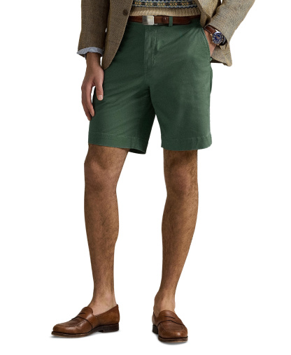 Polo Ralph Lauren Men's Stretch Classic-Fit Chino Shorts, 9" inseam - Washed Forest