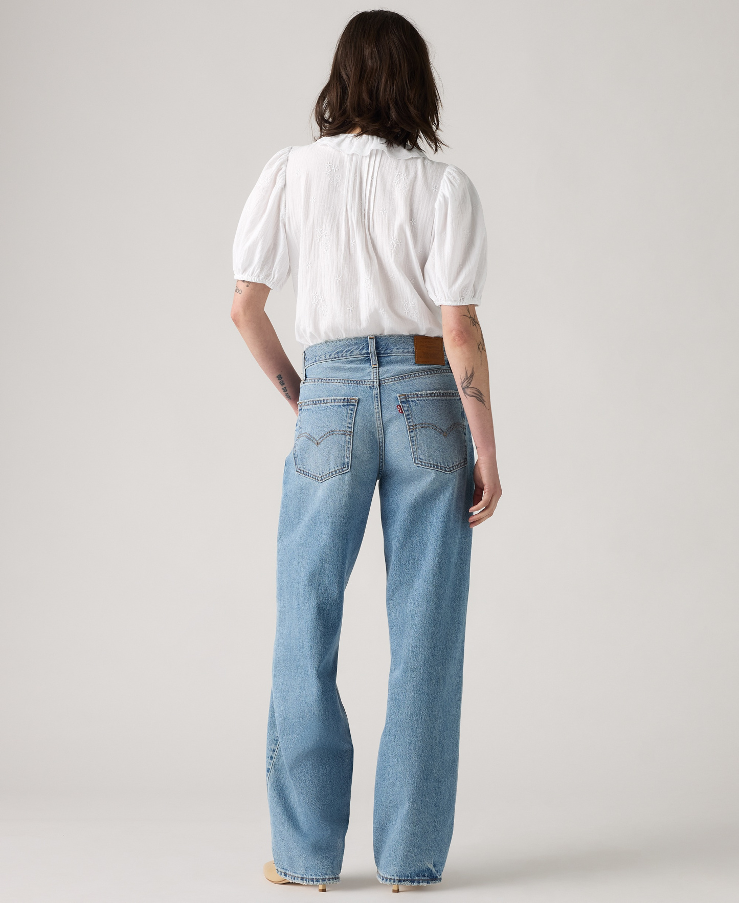 Levi's Premium Women's Mid-Rise Baggy Dad Jeans - Easy Days