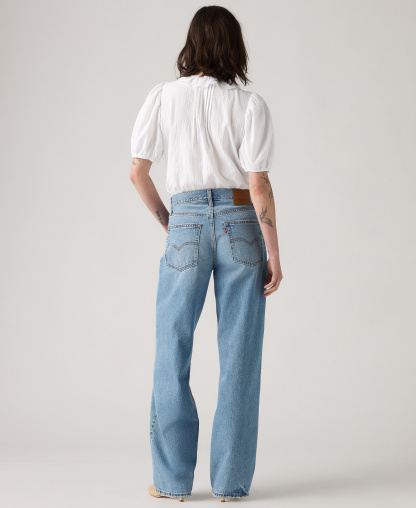 Levi's Premium Women's Mid-Rise Baggy Dad Jeans - Easy Days