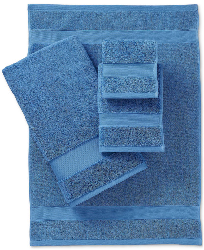 Lauren Ralph Lauren Watson Cotton Bath Towel, 30" x 56" - True Lake Blue