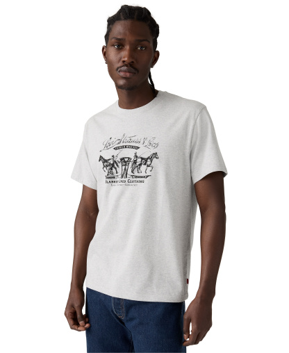 Levi's Men's Signature Graphic T-Shirt - Gray