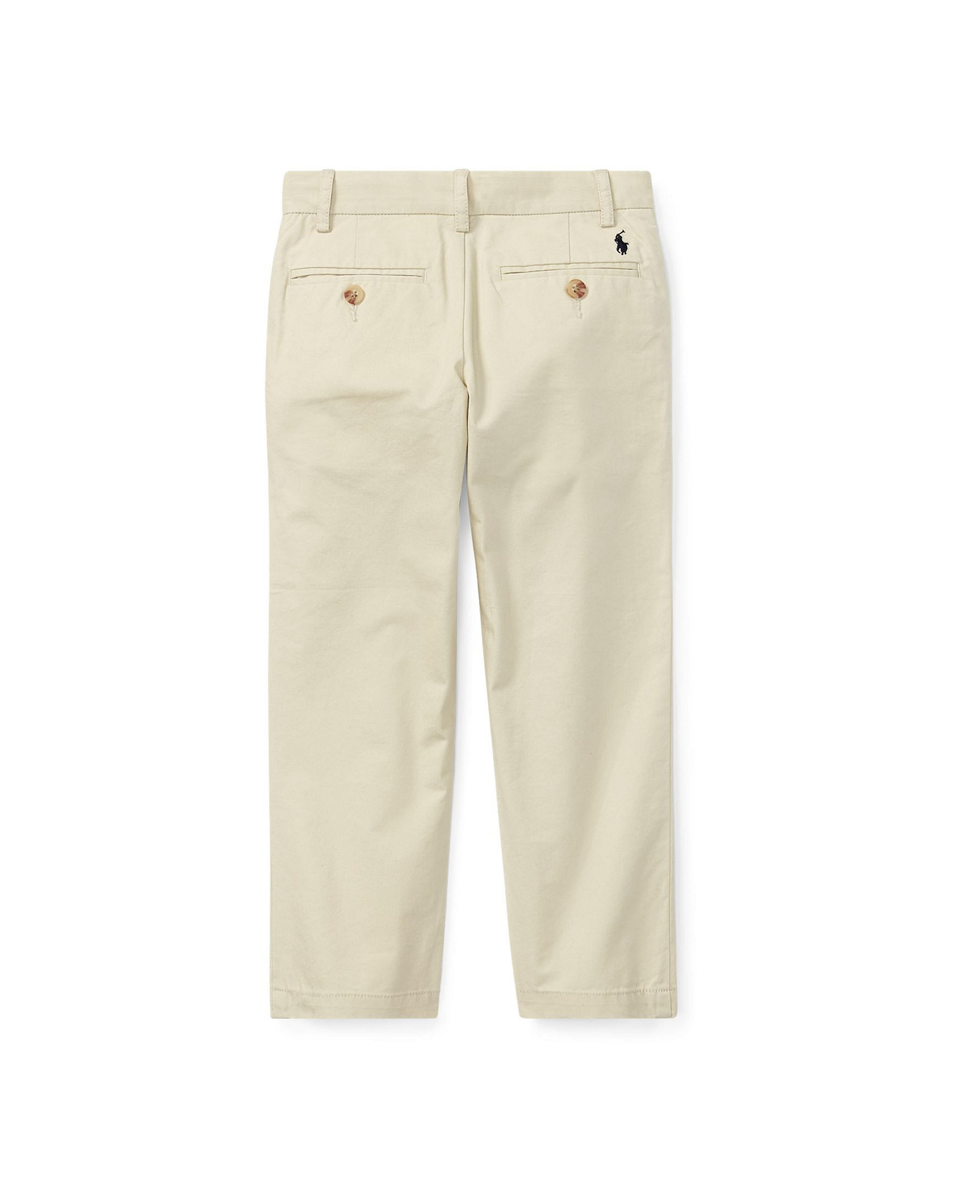 Polo Ralph Lauren Boys' 2-7 Straight-Fit Twill Pant - Basic Sand