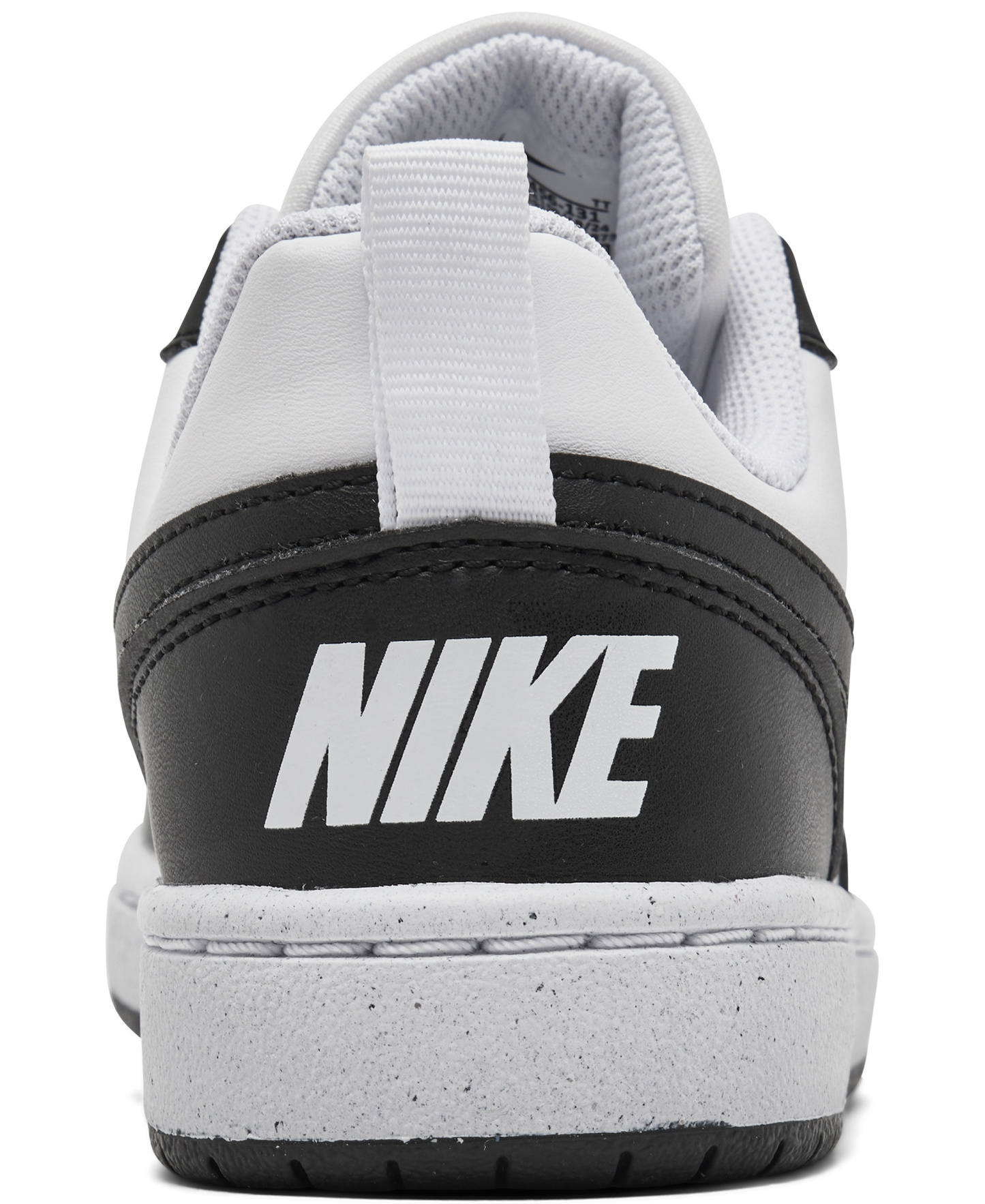 Nike Big Kids Court Borough Low Recraft Casual Sneakers from Finish Line - White, Black