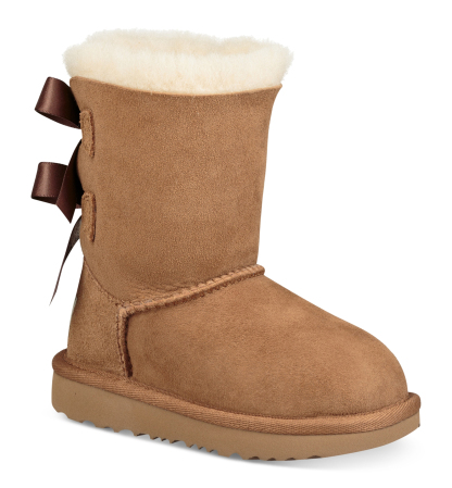 UGG® Toddler Kids Bailey Bow II Boots - Chestnut