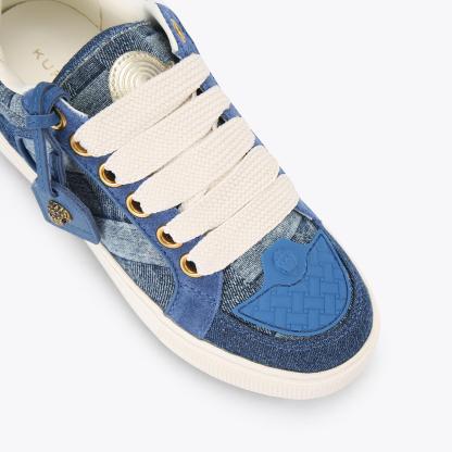 Kurt Geiger London Southbank Tag Sneaker - Blue - view 5