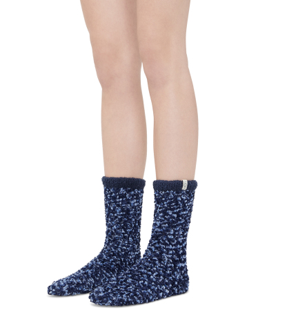 UGG Women's Cozy Chenille Crew Socks - Navy