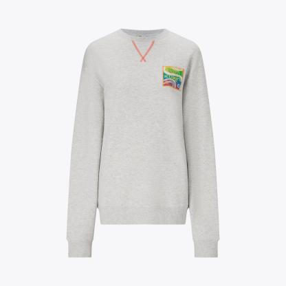 Kurt Geiger London Kurt's Cabana Crewneck Sweatshirt - Grey