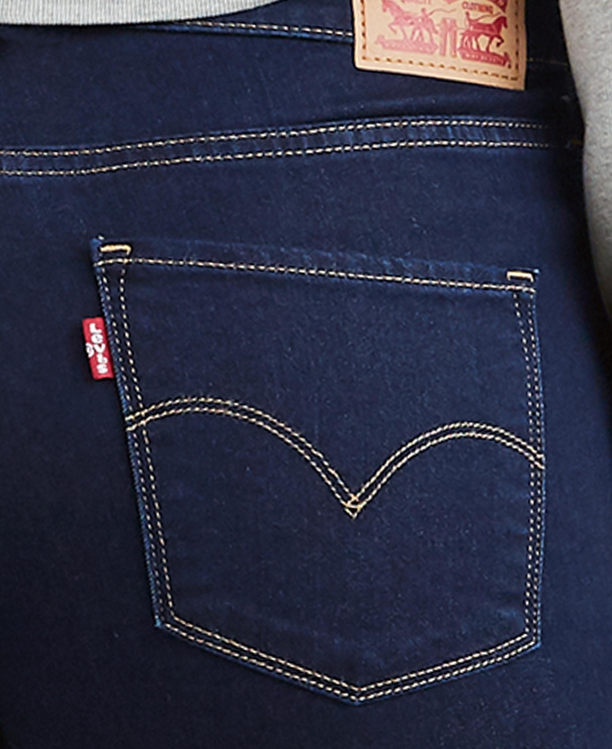 Levi's Women's 311 Shaping Skinny Jeans in Long Length - Darkest Sky