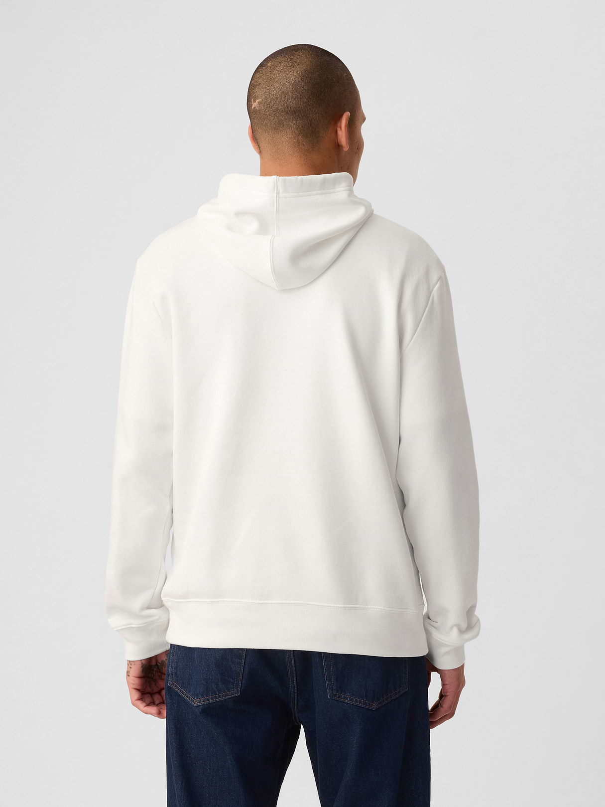 Adult VintageSoft Arch Logo Hoodie - New off white