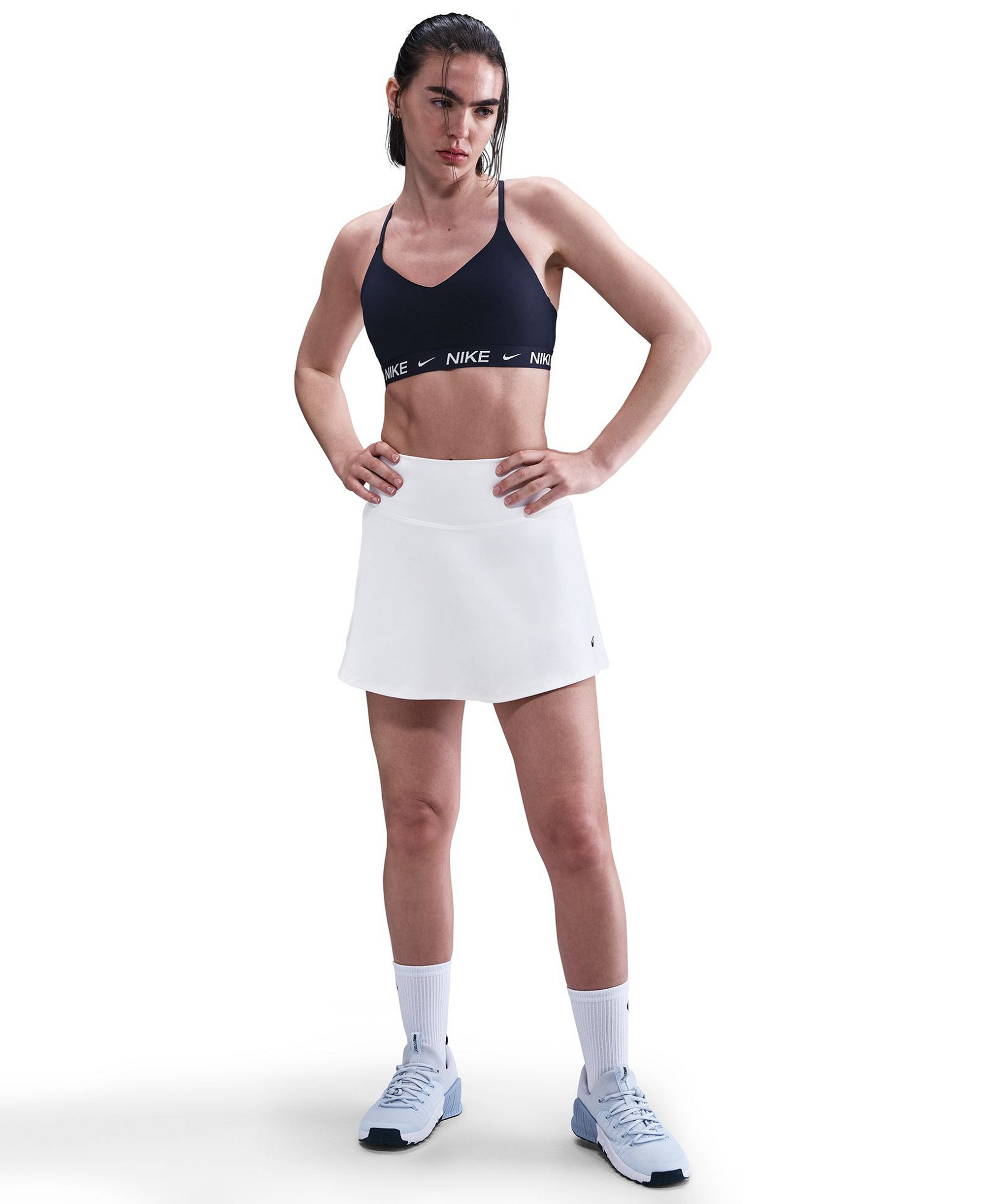 Nike Women's Indy Light-Support Padded Sports Bra - Midnight Navy