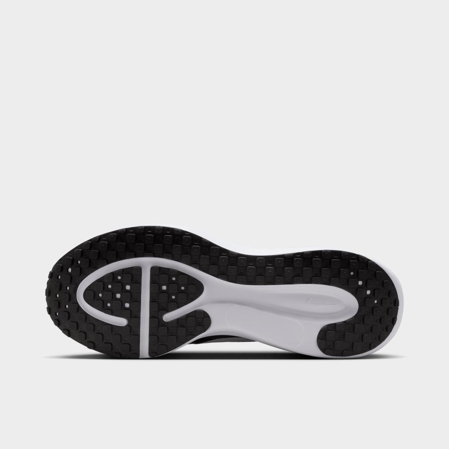 Men's Nithtke Revolution 8 EasyOn Running Shoes - Black/Anthracite/Wolf Grey/White (HQ2414-001) - Bottom view
