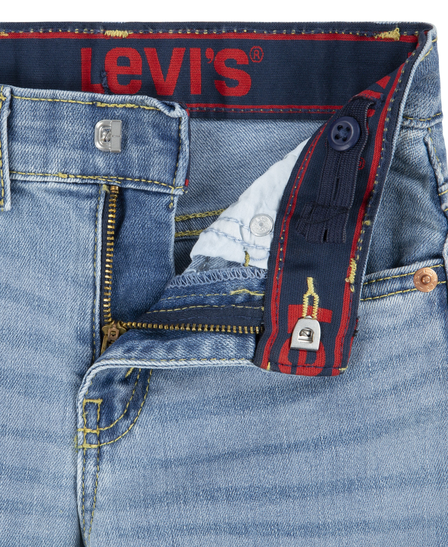 Levi's Boys' 4-7 514 Straight Stretch Performance Jeans - Blue Stone
