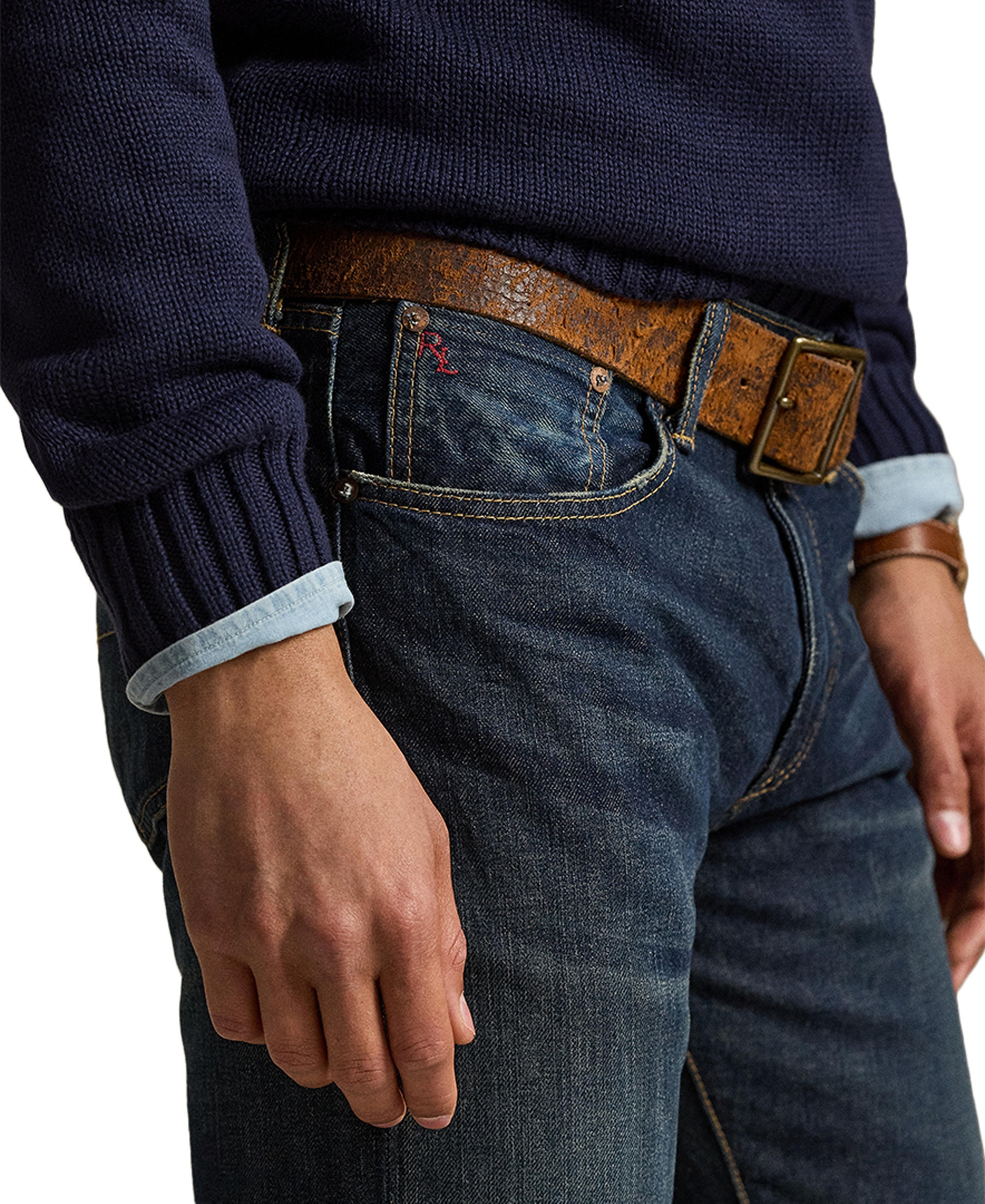Polo Ralph Lauren Men's Hampton Relaxed Straight Jeans - Rockford Medium