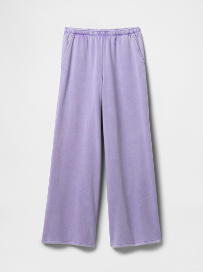 VintageSoft Baggy Sweatpants - Wisteria blossom purple