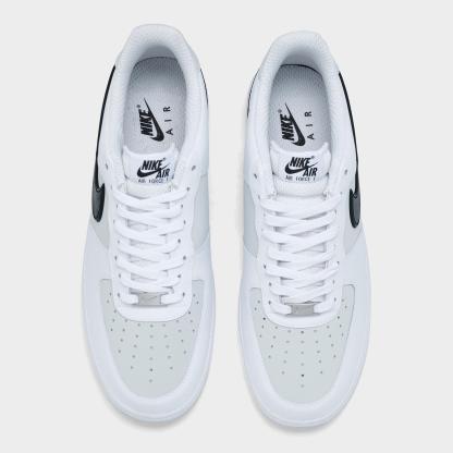 Men's Nithtke Air Force 1 '07 LV8 Casual Shoes - Part 2 - White/Black/Photon Dust - Top view