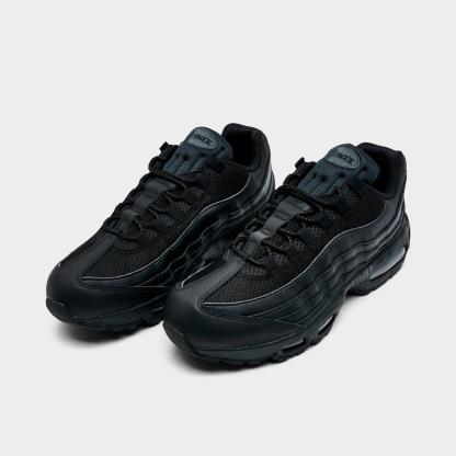 Men's Nithtke Air Max 95 Big Bubble Scorpion Casual Shoes - Part 2 - Black/Black/Anthracite/Black - Both shoes facing left