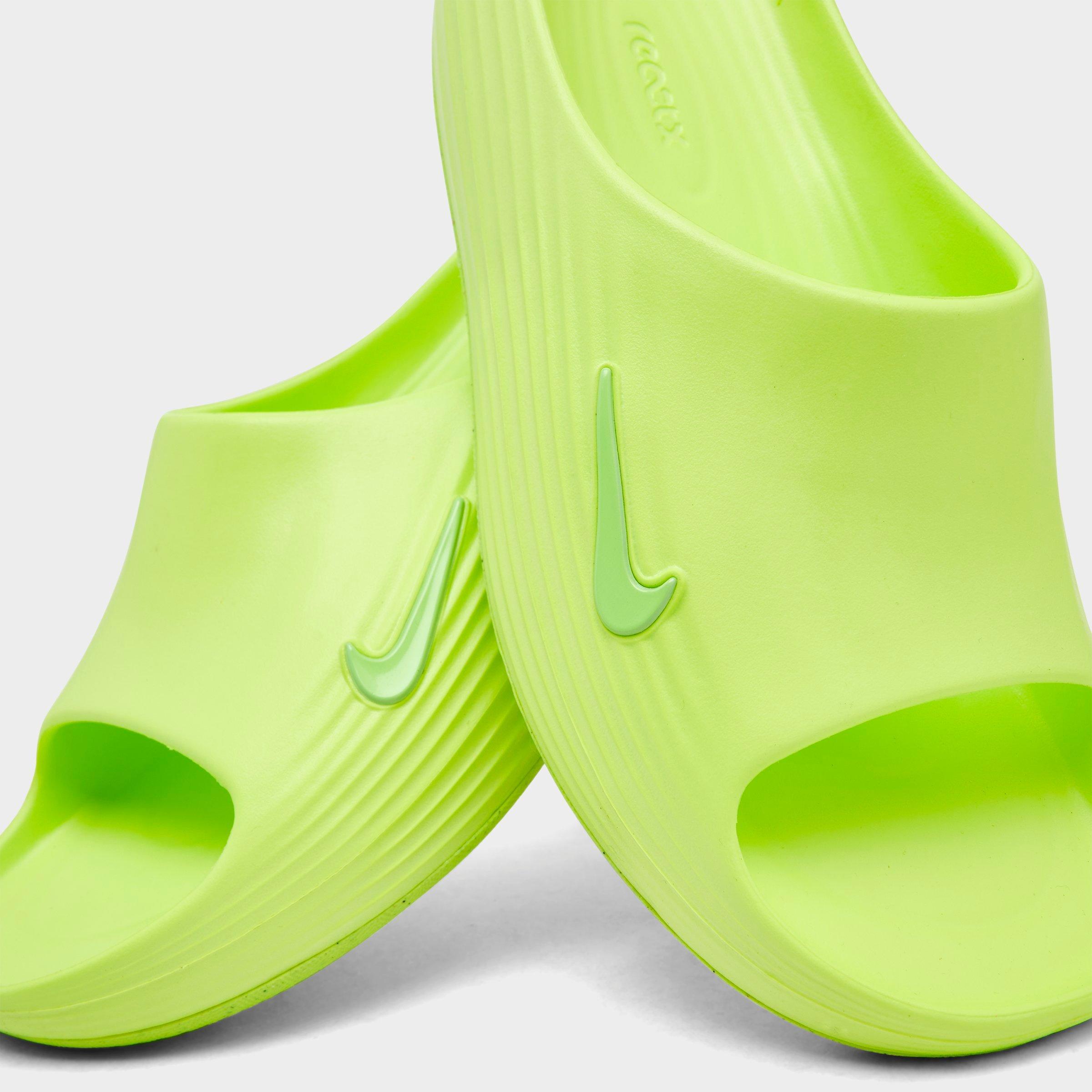 Men's Nithtke ReactX Rejuven8 Slide Sandals - Volt Ice/Volt Ice/Volt Ice - Detail shot