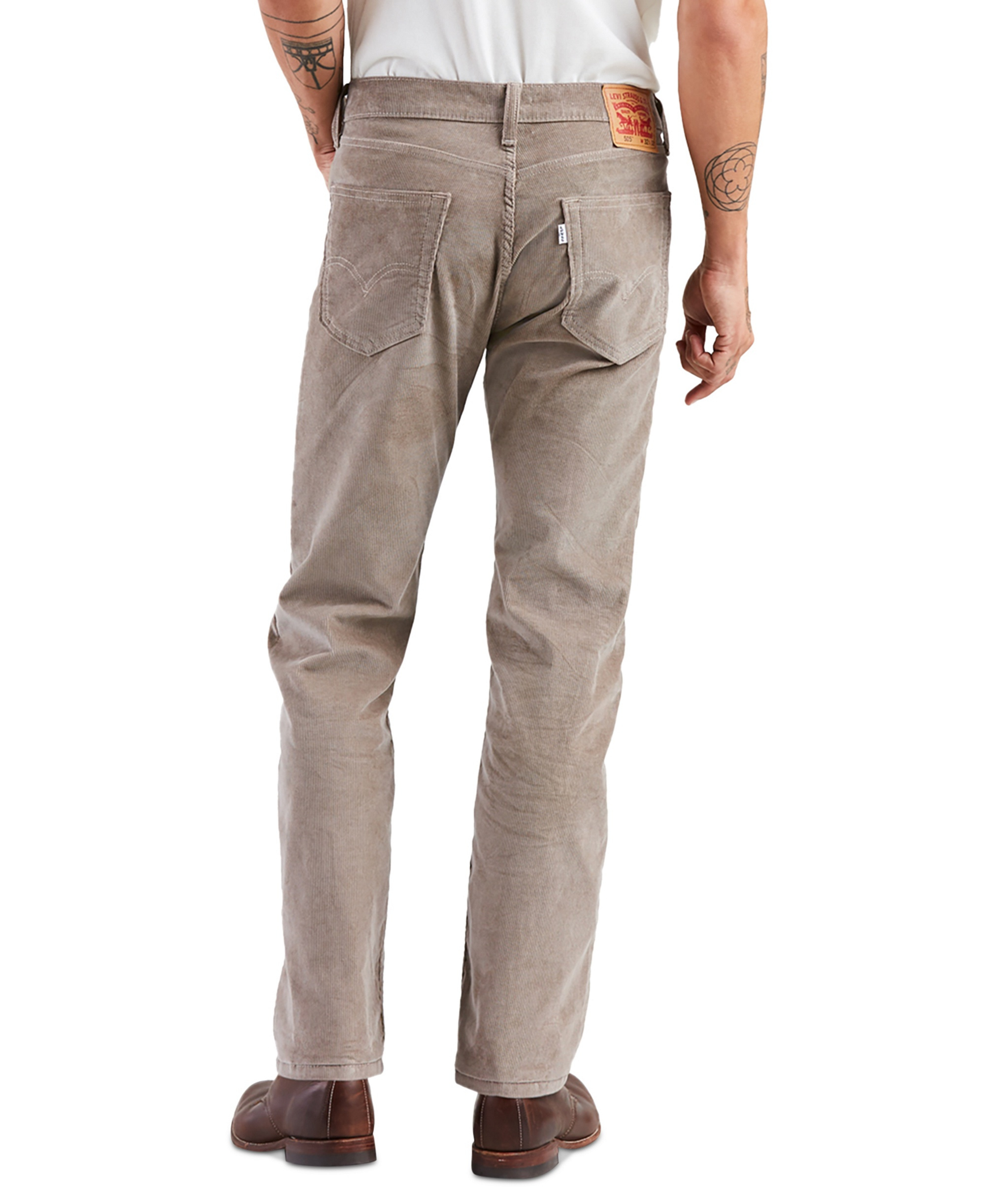 Levi's Men's 505™ Regular Fit Straight Leg Corduroy Pants - Rinse Timb
