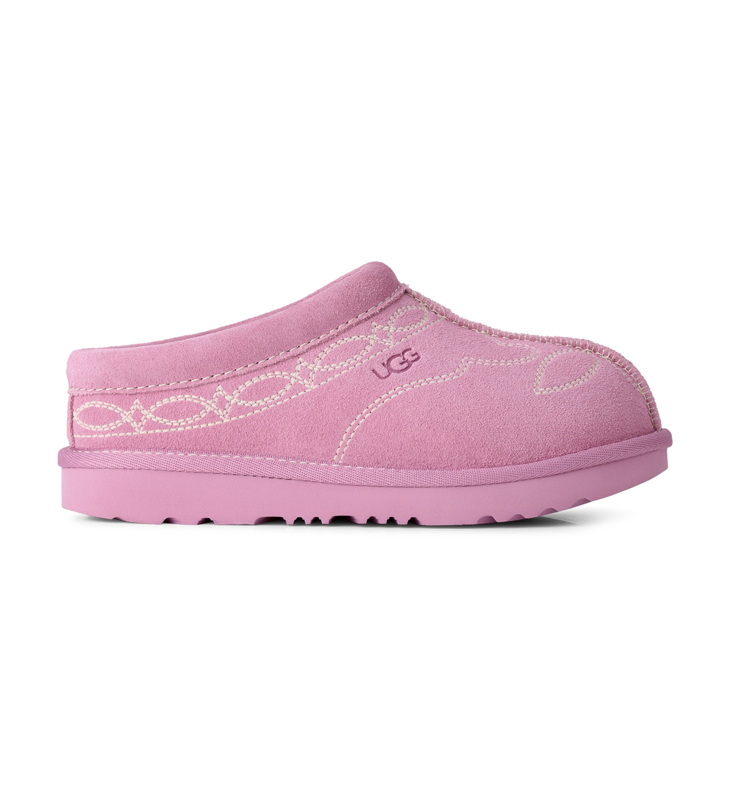 UGG® Kids Tasman II Western Clog Round Toe Slippers - Dusty Orchid